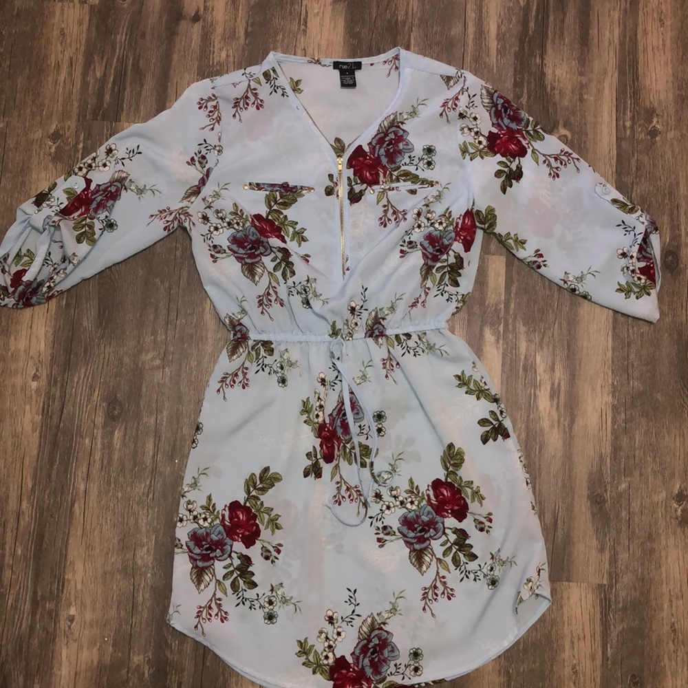 Blue floral dress from Rue 21